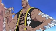 Daz Bones as seen in One Piece's Arabasta Arc (Image via Toei Animation)